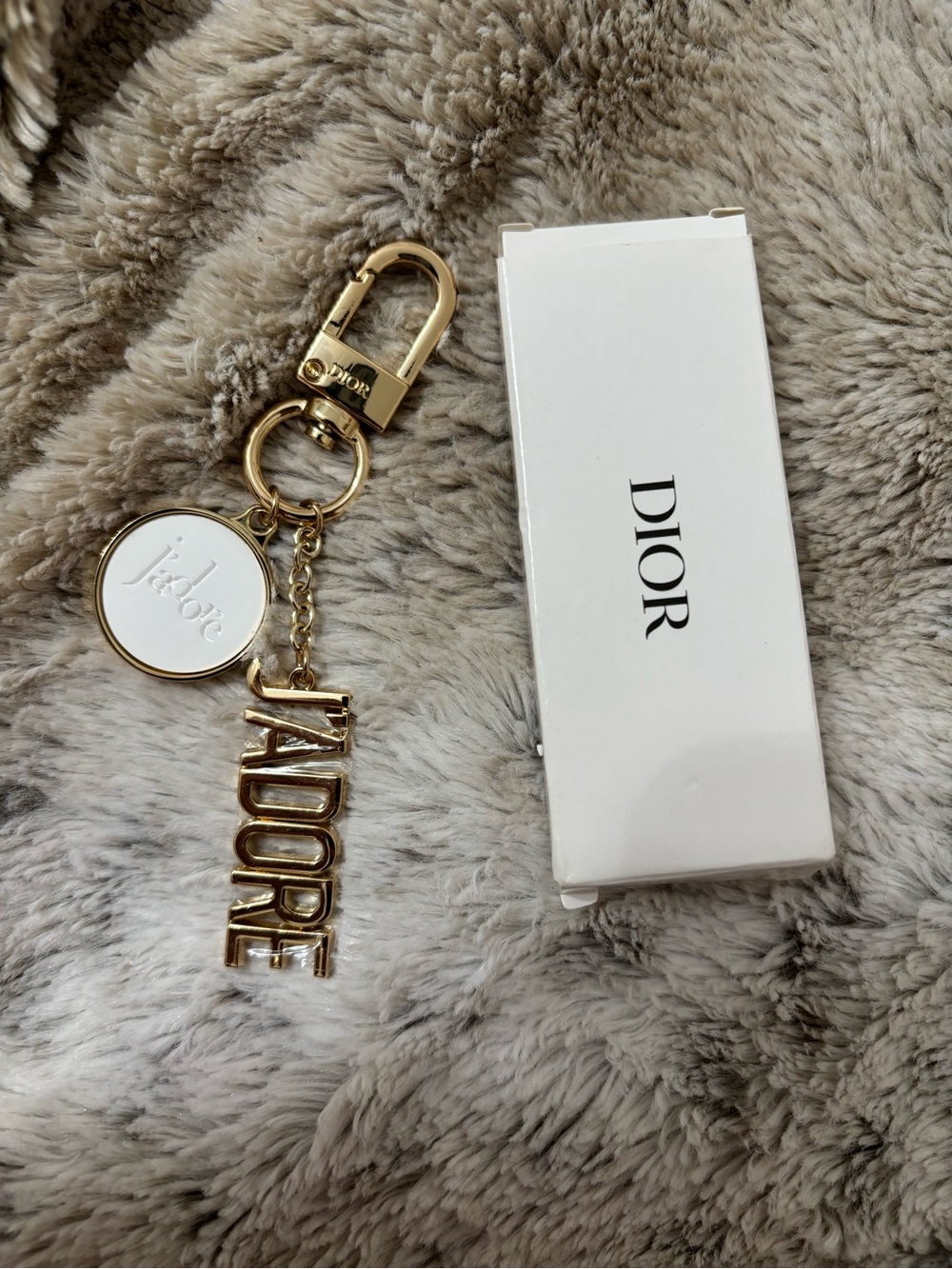 Dior keychain